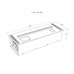 Автоматический биокамин Lux Fire Smart Flame 800 RC INOX
