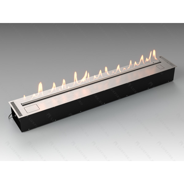 Автоматический биокамин Lux Fire Smart Flame 1800 RC INOX