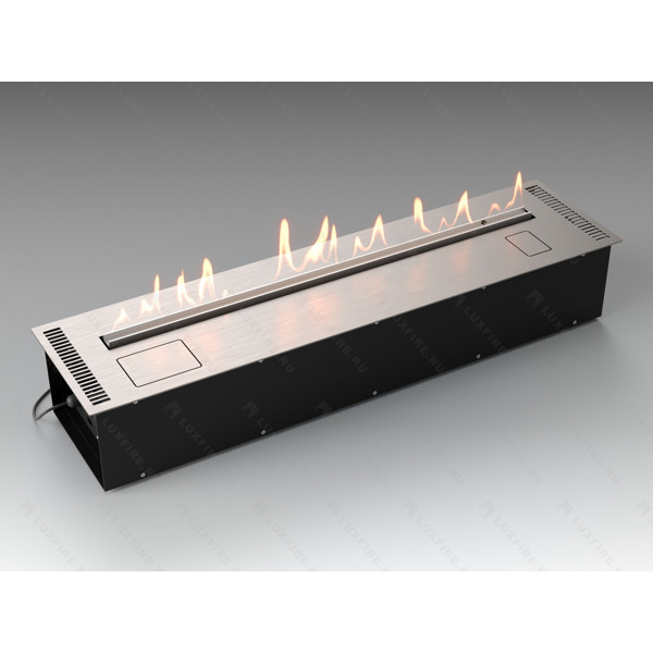 Автоматический биокамин Lux Fire Smart Flame 1100 RC INOX