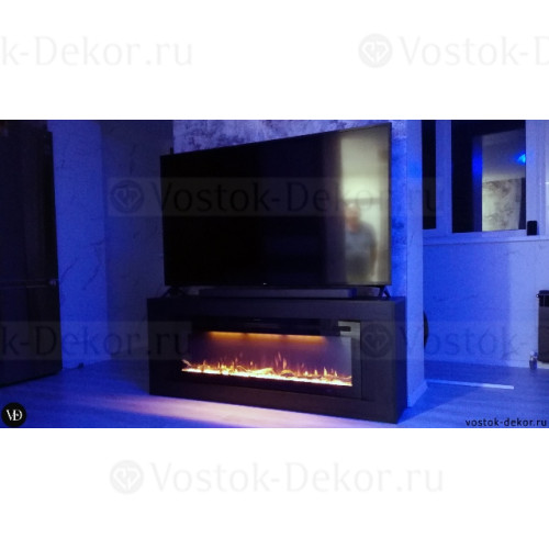 Электрокамин Line 50 Crystal Black