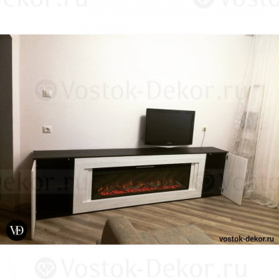 Тумба ТВ под телевизор с электроочагом Royal Flame Vision 60 LOG LED NEW