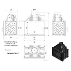 Топка OLIWIA/DECO Топка OLIWIA/DECO