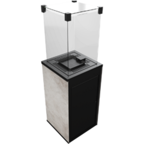 PATIO/MINI/M/G31/37MBAR/Q/O/G - OXIDE GRIGIO, с ручным управлением