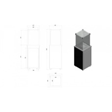PATIO/M/G31/37MBAR/B - белое стекло, с ручным управлением