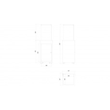 PATIO MINI/G31/37MBAR/S - сталь, с пультом ДУ PATIO MINI/G31/37MBAR/S - сталь, с пультом ДУ