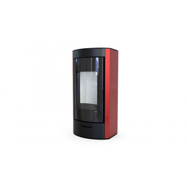 Печь DEFRO HOME ORTI, 9 кВт, красная сталь