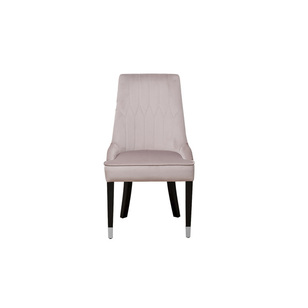 Стул Элегантный(Elegante) велюровый жемчужно-серый