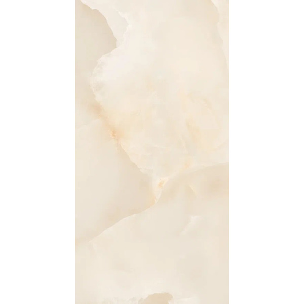 Керамогранит бежевый глянцевый - Snow Ivory Onyx 120х60 см