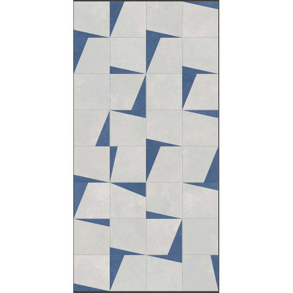 Керамогранит голубой матовый - Decor 1005-3 120х60 см