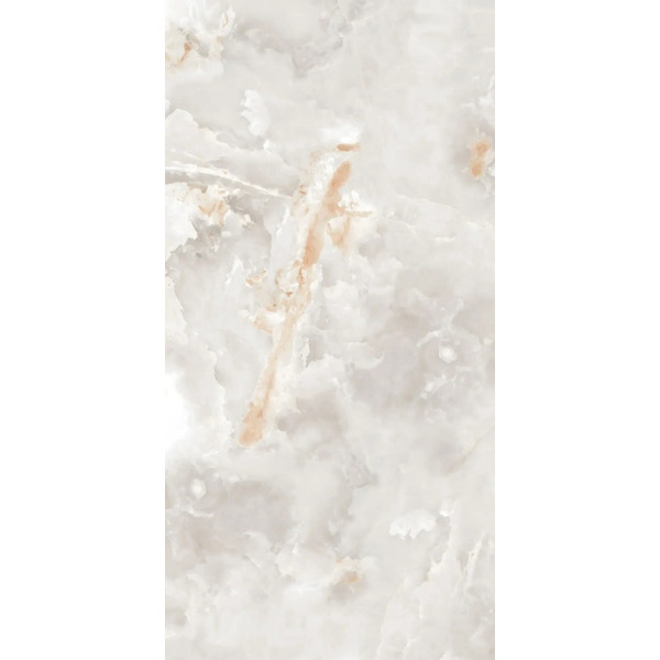 Керамогранит бежевый глянцевый - Sarren Onyx White 120х60 см