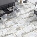 Керамогранит серый глянцевый - Navonna Grey 120х60 см