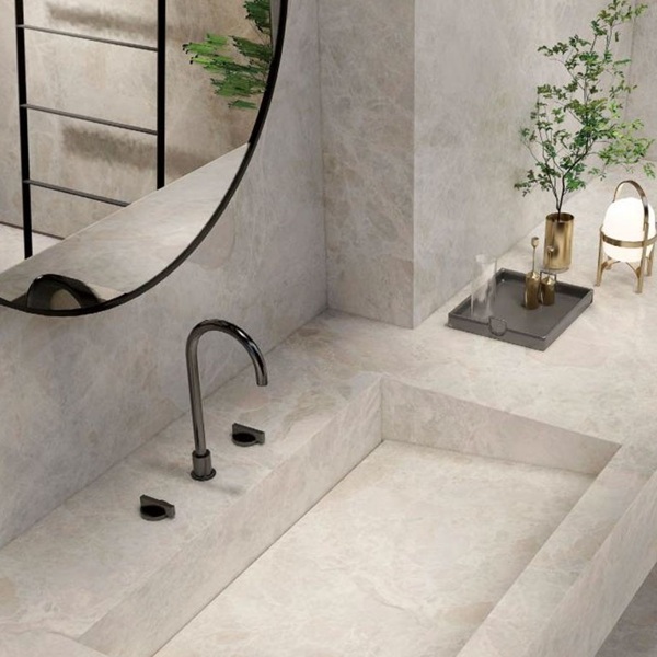 Керамогранит бежевый матовый - Yabo White Matt 1600х3200x12 мм Керамогранит бежевый матовый - Yabo White Matt 1600х3200x12 мм
