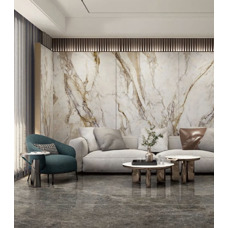 Керамогранит бежевый глянцевый - Calacatta Royal Polished 1200х2700x6 мм Керамогранит бежевый глянцевый - Calacatta Royal Polished 1200х2700x6 мм
