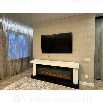 Линейный электрокамин Royal Flame Vancouver 60 LOG LED (с дровами)