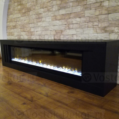 Электрокамин Line 74 Black