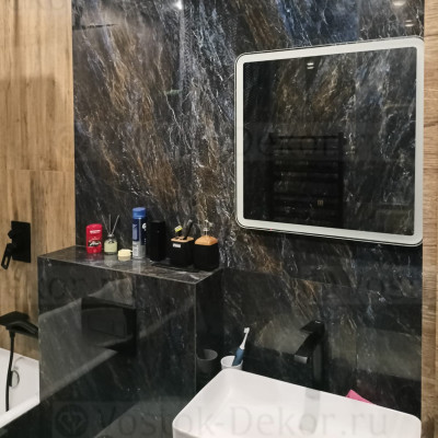 Монтаж керамогранита Sea Blue 120х60 см