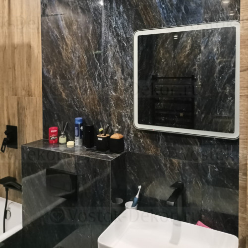 Монтаж керамогранита Sea Blue 120х60 см