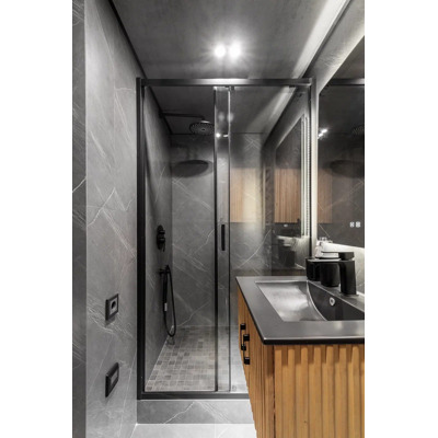 Керамогранит матовый 120х60 см - Divine Graphite